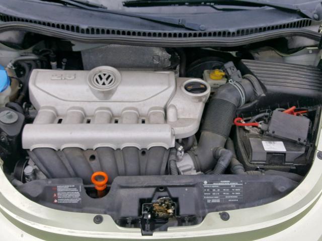 3VWPW31C99M513908 - 2009 VOLKSWAGEN NEW BEETLE GREEN photo 7