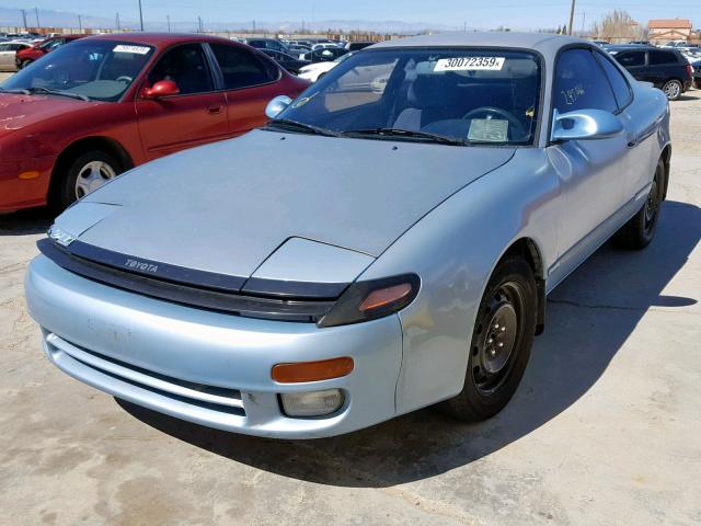 JT2ST87N1N0118686 - 1992 TOYOTA CELICA GT BLUE photo 2