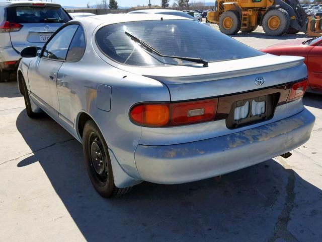 JT2ST87N1N0118686 - 1992 TOYOTA CELICA GT BLUE photo 3