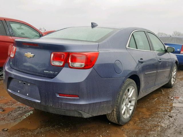 1G11C5SLXFF276426 - 2015 CHEVROLET MALIBU 1LT 蓝色 照片 4