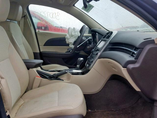 1G11C5SLXFF276426 - 2015 CHEVROLET MALIBU 1LT 蓝色 照片 5