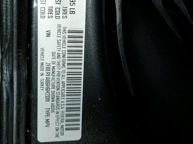 ZFBERFAB6H6H20111 - 2017 RAM PROMASTER 黑色 照片 10