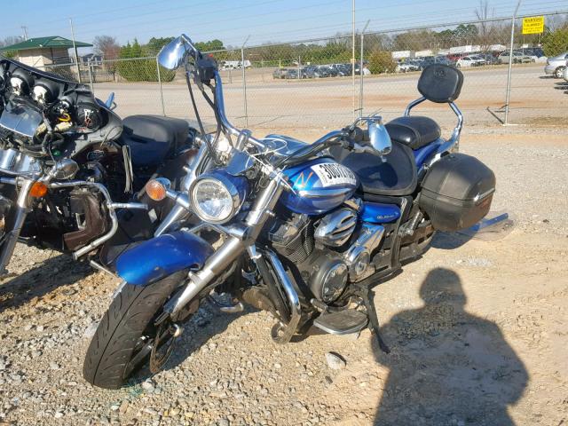 JYAVN01E29A003874 - 2009 YAMAHA XVS950 A BLUE photo 2