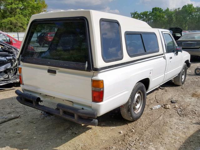 JT4RN55D8J0270161 - 1988 TOYOTA PICKUP 1/2 WHITE photo 4