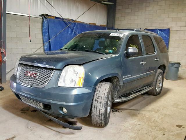 1GKFK63838J137694 - 2008 GMC YUKON DENA BLUE photo 2