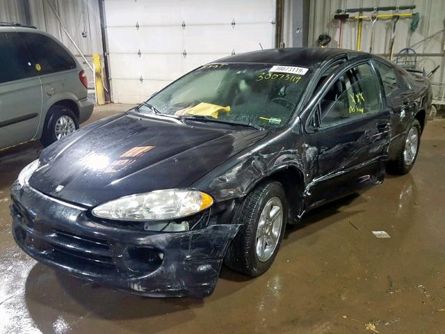 2B3HD56G43H554359 - 2003 DODGE INTREPID E BLACK photo 2