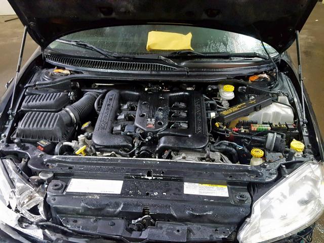 2B3HD56G43H554359 - 2003 DODGE INTREPID E BLACK photo 7