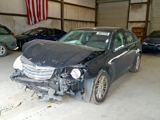 1C3LC56K67N545194 - 2007 CHRYSLER SEBRING TO BLACK photo 2