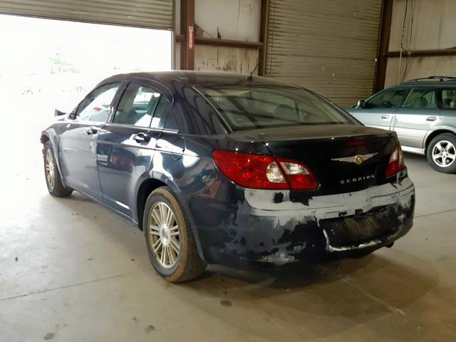 1C3LC56K67N545194 - 2007 CHRYSLER SEBRING TO BLACK photo 3