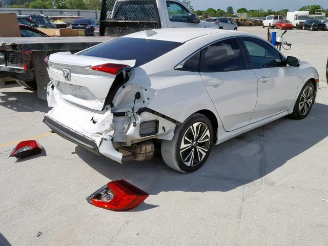 19XFC1F71GE029682 - 2016 HONDA CIVIC EXL WHITE photo 4