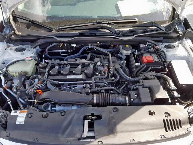 19XFC1F71GE029682 - 2016 HONDA CIVIC EXL WHITE photo 7