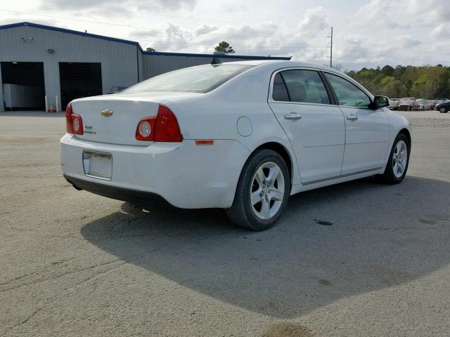 1G1ZC5E01CF181253 - 2012 CHEVROLET MALIBU 1LT თეთრი ფოტო 4