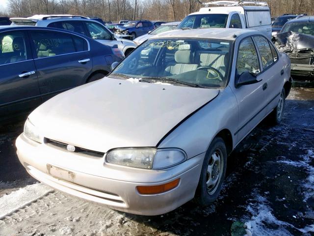 1Y1SK5364RZ070329 - 1994 GEO PRIZM BASE BEIGE photo 2
