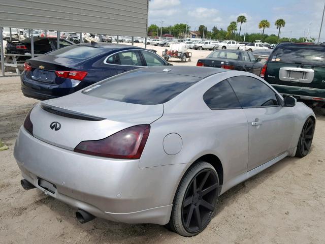 JN1CV6EL5CM471596 - 2012 INFINITI G37 SILVER photo 4