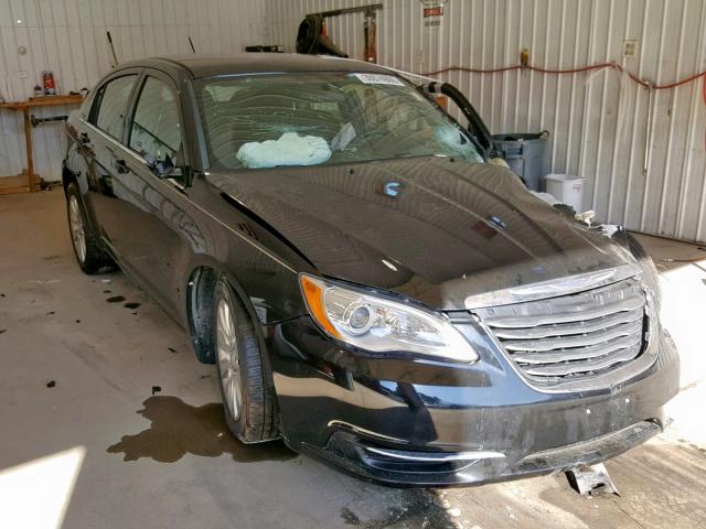 1C3CCBAB6DN646964 - 2013 CHRYSLER 200 LX BLACK photo 1