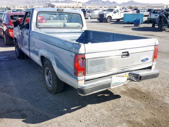 1FTCR10A1KUA15328 - 1989 FORD RANGER BLUE photo 3