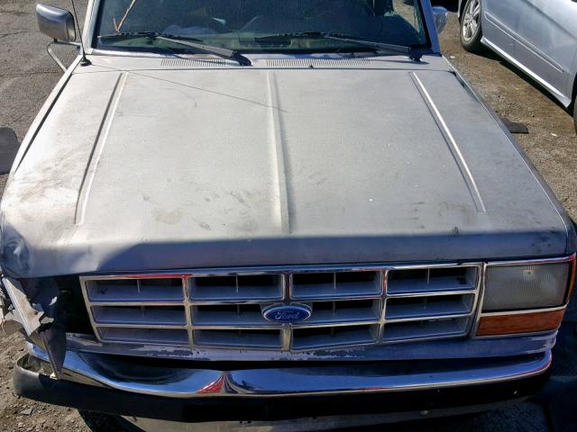 1FTCR10A1KUA15328 - 1989 FORD RANGER BLUE photo 7