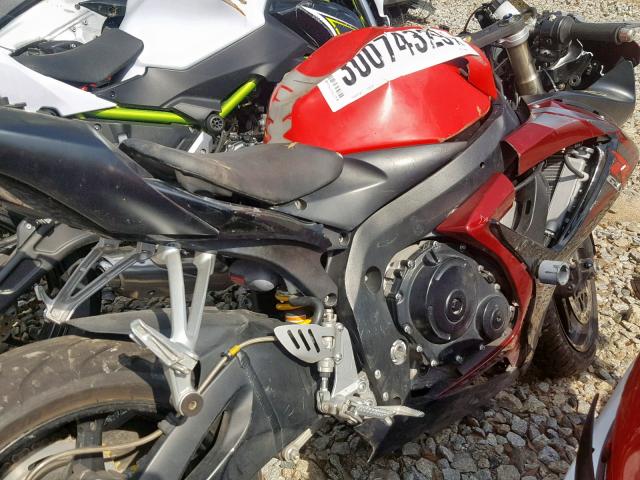 JS1GR7KAX62103050 - 2006 SUZUKI GSX-R750 K RED photo 9