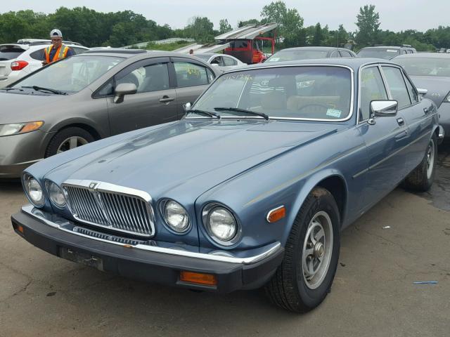 SAJAV1346EC380317 - 1984 JAGUAR XJ6 BLUE photo 2