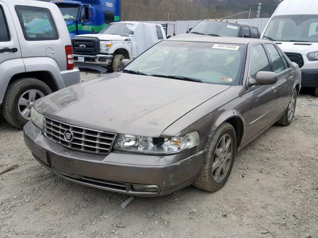 1G6KY54932U106254 - 2002 CADILLAC SEVILLE ST GRAY photo 2