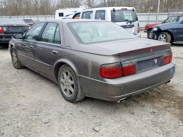 1G6KY54932U106254 - 2002 CADILLAC SEVILLE ST GRAY photo 3