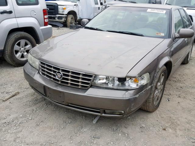 1G6KY54932U106254 - 2002 CADILLAC SEVILLE ST GRAY photo 9