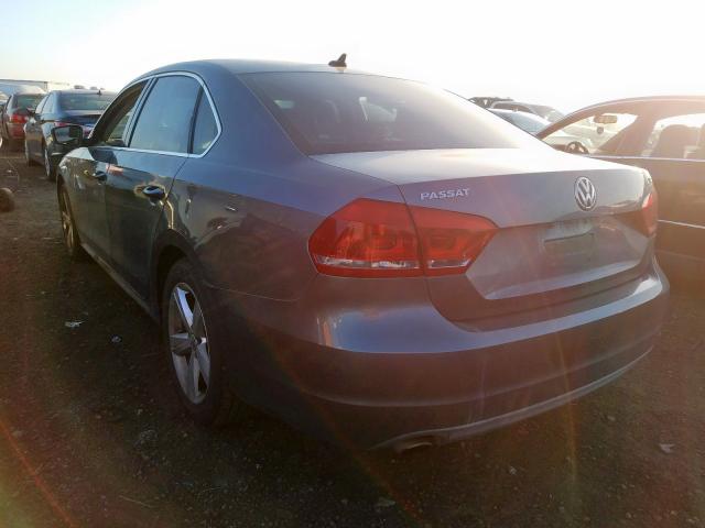 1VWBP7A38DC062057 - 2013 VOLKSWAGEN PASSAT SE  photo 3