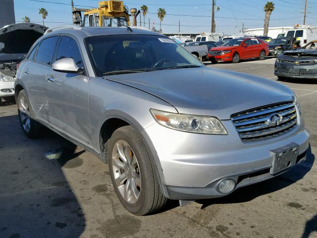 JNRBS08W24X404099 - 2004 INFINITI FX45 SILVER photo 1