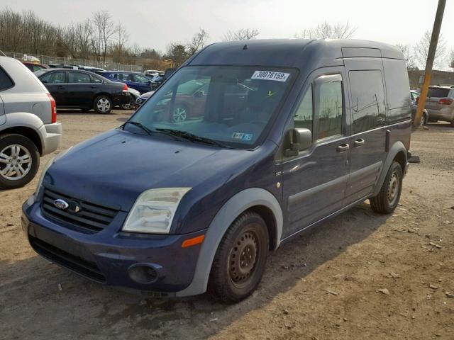 NM0KS9BN0AT031052 - 2010 FORD TRANSIT CO BLUE photo 2