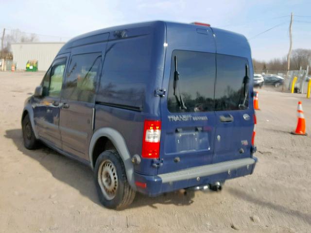 NM0KS9BN0AT031052 - 2010 FORD TRANSIT CO BLUE photo 3