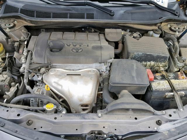 4T1BF3EK9BU216438 - 2011 TOYOTA CAMRY BASE CHARCOAL photo 7