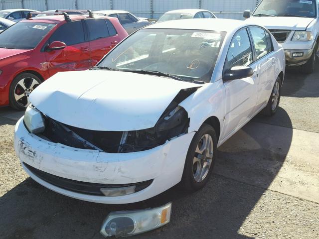 1G8AL52F43Z147961 - 2003 SATURN ION LEVEL WHITE photo 2