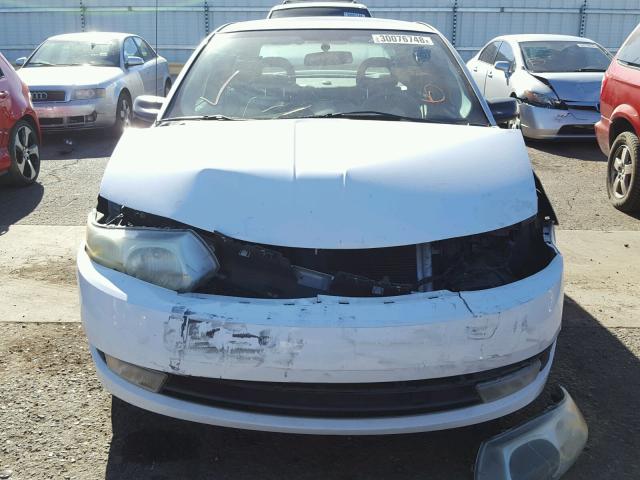 1G8AL52F43Z147961 - 2003 SATURN ION LEVEL WHITE photo 9