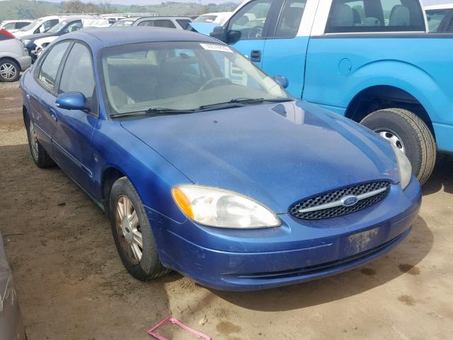 1FAFP56S33A174709 - 2003 FORD TAURUS SEL BLUE photo 1