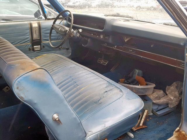 8W57F176494 - 1968 FORD GALAXY BLUE photo 5