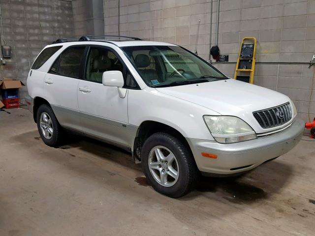 JTJHF10U130297579 - 2003 LEXUS RX 300 WHITE photo 1