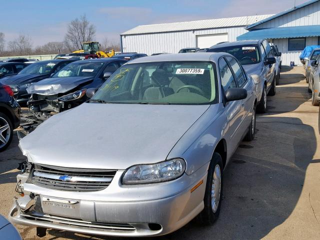 1G1ND52F75M151192 - 2005 CHEVROLET CLASSIC SILVER photo 2