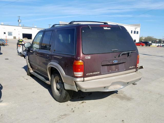 1FMDU74E2YZC36270 - 2000 FORD EXPLORER E BURGUNDY photo 3