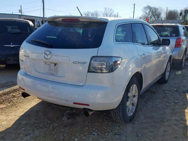 JM3ER293290223424 - 2009 MAZDA CX-7 WHITE photo 4