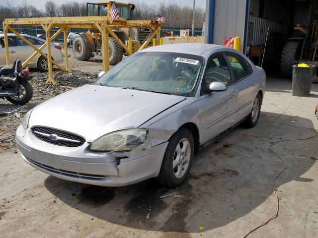 1FAFP55U01G193229 - 2001 FORD TAURUS SES SILVER photo 2