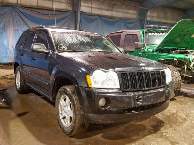 1J8GR48KX7C603749 - 2007 JEEP GRAND CHER BLACK photo 1