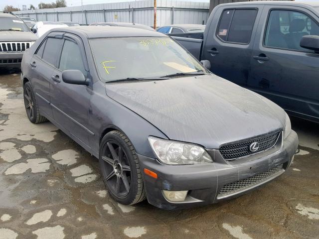 JTHBD192630068944 - 2003 LEXUS IS 300 GRAY photo 1