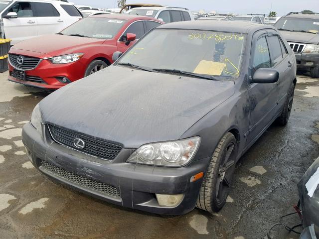 JTHBD192630068944 - 2003 LEXUS IS 300 GRAY photo 2