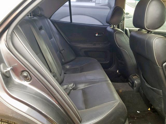 JTHBD192630068944 - 2003 LEXUS IS 300 GRAY photo 6