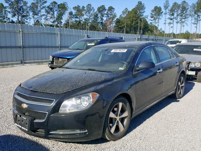 1G1ZC5E07CF161587 - 2012 CHEVROLET MALIBU 1LT 黑色 照片 2