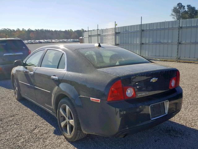 1G1ZC5E07CF161587 - 2012 CHEVROLET MALIBU 1LT 黑色 照片 3