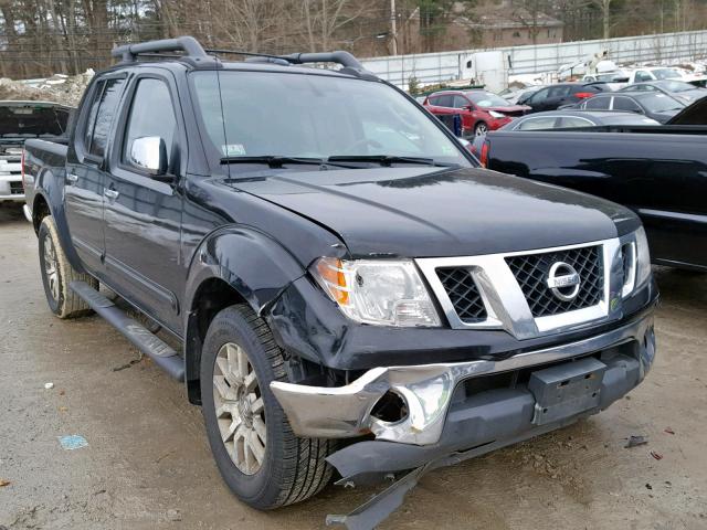 1N6AD0EV3AC439946 - 2010 NISSAN FRONTIER C BLACK photo 1