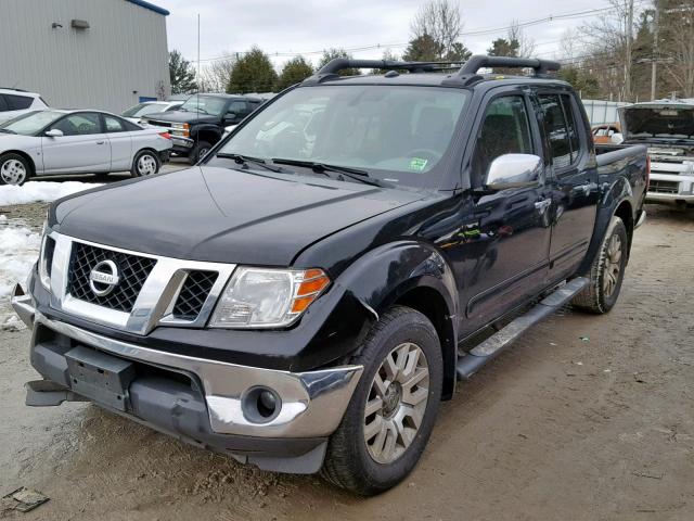 1N6AD0EV3AC439946 - 2010 NISSAN FRONTIER C BLACK photo 2