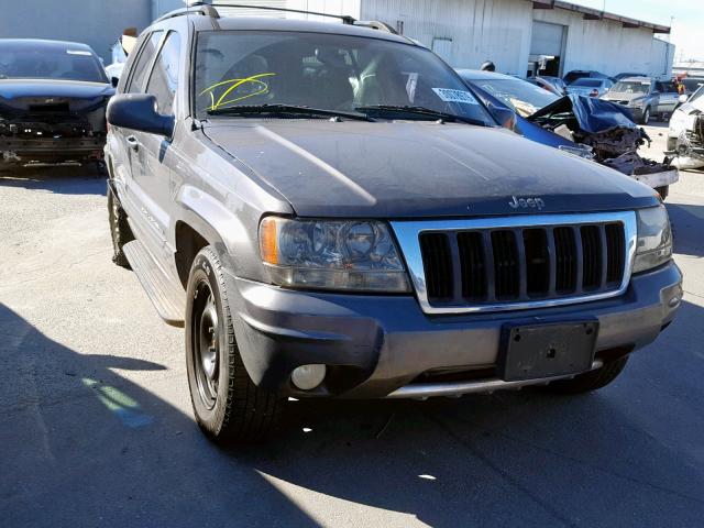 1J4GW58J24C118847 - 2004 JEEP GRAND CHER GRAY photo 1