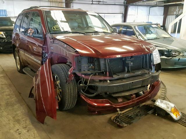 1GKDT13S322211247 - 2002 GMC ENVOY BURGUNDY photo 1